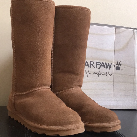 BEARPAW Suede Tall Boots - Picture 4 of 16